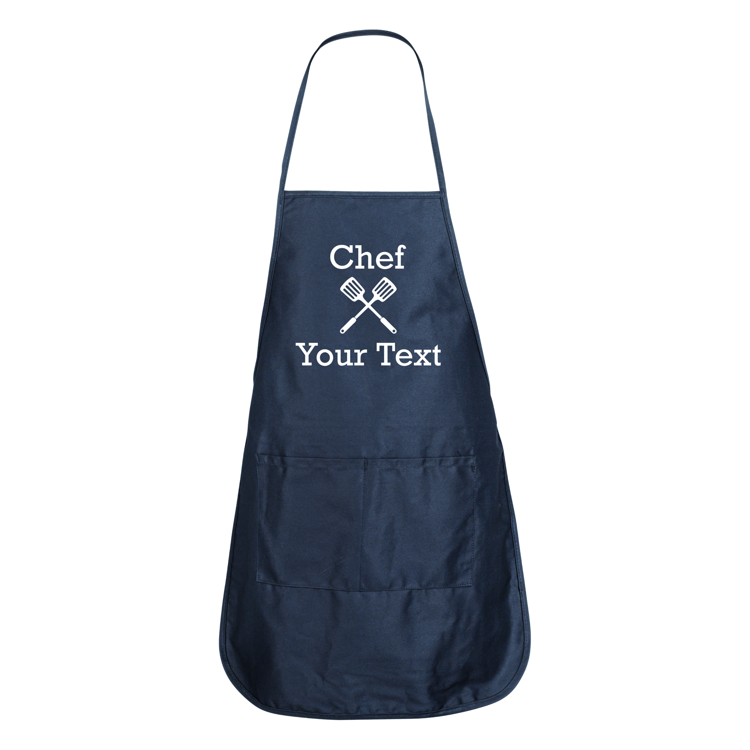 Custom Chef Apron Navy