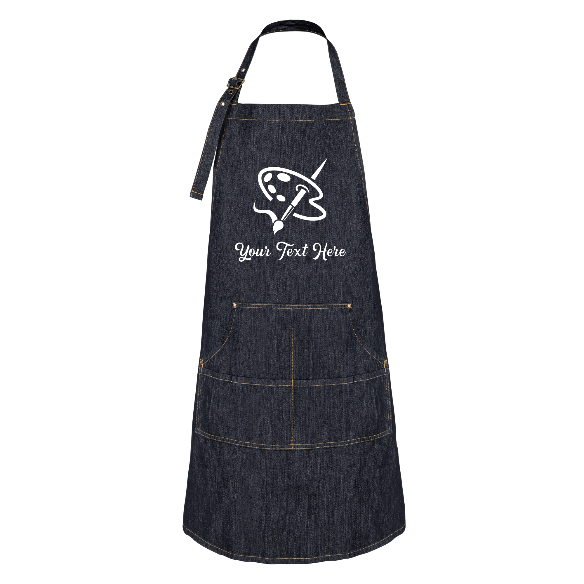 Custom Painter Denim Apron Indigo Denim